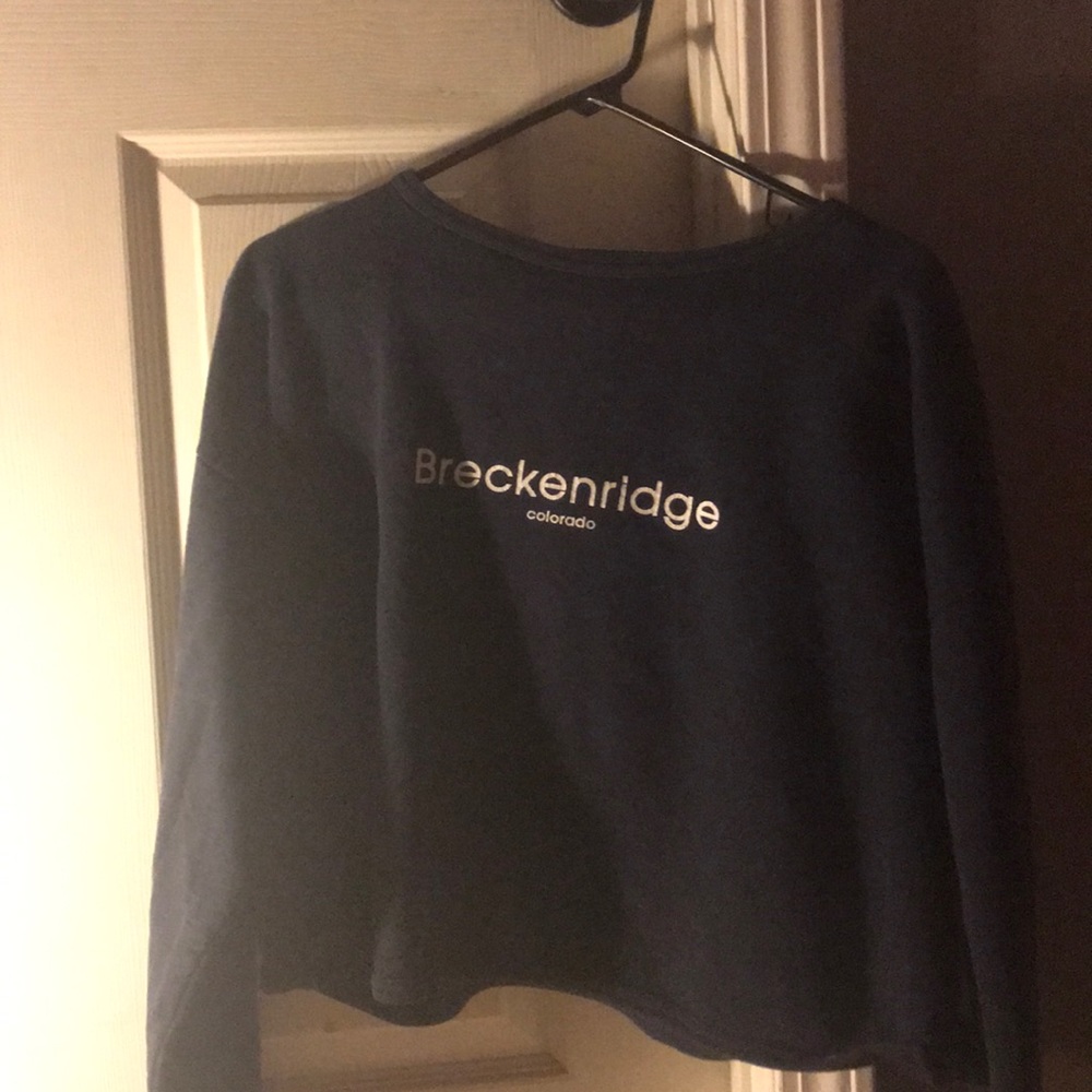 Cropped hoodie
